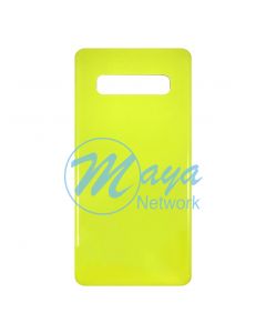 Samsung S10 Plus Back Cover - Yellow (NO LOGO)