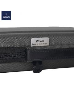 WiWU Parallel Hardshell Bag Efficient Storage Tablet Case for iPad size 12.9 inches - Black