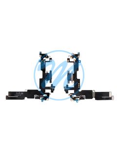 iPhone 14 Plus Charging Port with Flex Cable Replacement Part - Blue
