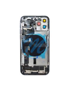 iPhone 12 Pro Back Housing with Small Parts - Pacific Blue (NO LOGO)