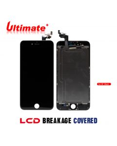 iPhone 6 Plus (Ultimate Plus) Replacement Part with Metal Plate - Black