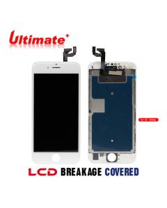 iPhone 6S (Ultimate Plus) Replacement Part with Metal Plate - White