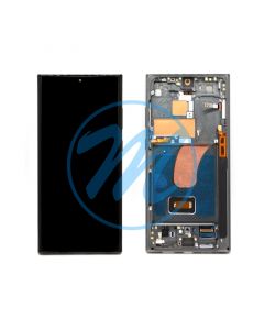 (Refurbished) Samsung S23 Ultra (with Frame) Replacement Part - Graphite