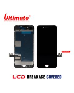 iPhone 8/SE 2020 (Ultimate Plus) Replacement Part with Metal Plate - Black