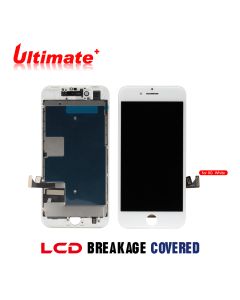 iPhone 8/SE 2020 (Ultimate Plus) Replacement Part with Metal Plate - White