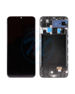 Samsung A20 (2019) A205 (U Version) Incell LCD (with Frame) Replacement Part - Black