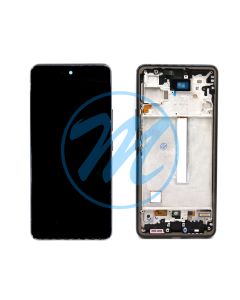 Samsung A53 5G (2022) A536 Incell (with Frame) Replacement Part - Black (without Fingerprint Sensor)
