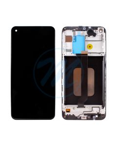 Samsung A60 (2019) A606 LCD (with Frame) Replacement Part - Black
