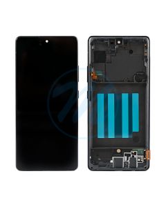 Samsung A71 5G (2020) A716 OLED (with Frame) Replacement Part - Prism Cube Black