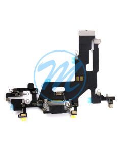 iPhone 11 Charging Port with Flex Cable Replacement Part - Black