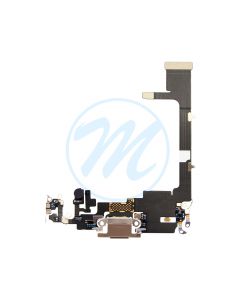 iPhone 11 Pro Charging Port with Flex Cable Replacement Part - Gold (Soldering Required)