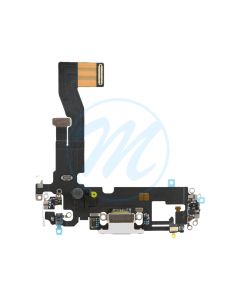 iPhone 12 Pro Charging Port with Flex Cable Replacement Part - White