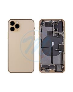iPhone 11 Pro Back Housing with Small Parts - Gold (NO LOGO)
