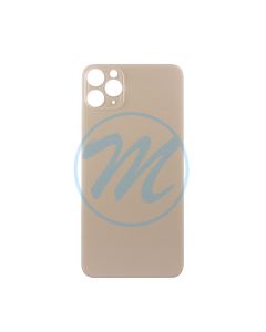 iPhone 11 Pro Max (Big Hole) Back Cover - Gold (NO LOGO)
