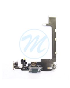 iPhone 11 Pro Max Charging Port with Flex Cable Replacement Part - Green (Soldering Required)