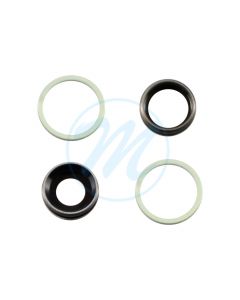 iPhone 12/12 Mini Rear Camera Cover and Lens Replacement Part - Green