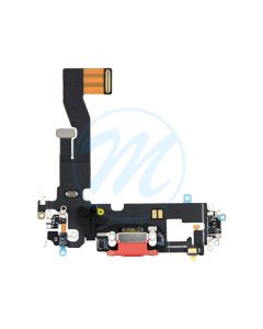 iPhone 12 Charging Port with Flex Cable Replacement Part - Red