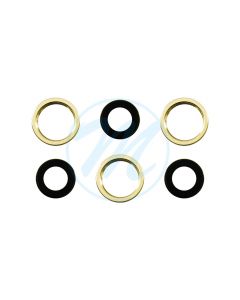 iPhone 12 Pro Max Rear Camera Cover and Lens Replacement Part - Gold