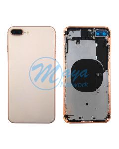 iPhone 8 Plus Back Housing with Small Parts - Gold (NO LOGO)