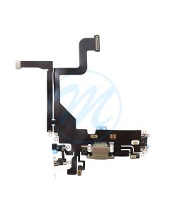 iPhone 13 Pro Charging Port with Flex Cable Replacement Part - Gold