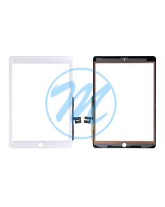 iPad 7/iPad 8 (HQC) Digitizer Touch Screen Replacement Part without Home Button - White