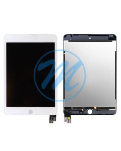 iPad Mini 5 (HQC)(Wake/Sleep Sensor Installed) Replacement Part with LCD - White