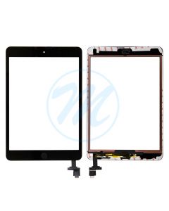 iPad Mini (Best Quality)  IC + CameraPlate with Home Button - Black