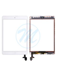 iPad Mini 1/iPad Mini 2 (Best Quality)  IC + CameraPlate with Home Button - White