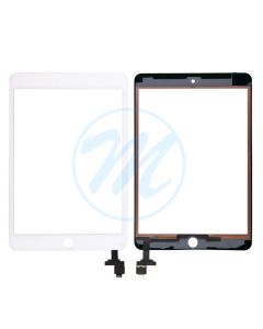 iPad Mini 3 (Best Quality) Digitizer  without Home Button - White