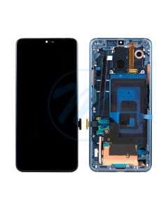 LG G7 ThinQ LCD (with Frame) Replacement Part - Moroccan Blue