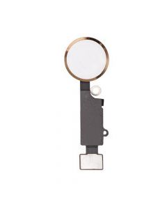 iPhone 7/7 Plus Home Button Key with Flex Cable Replacement Part - Gold