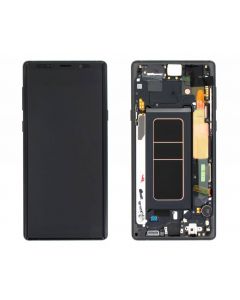 (Refurbished) Samsung Note 9 (with) Frame Replacement Part - Midnight Black