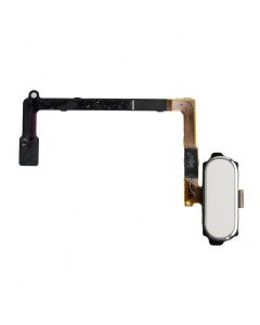 Samsung S6 Home Button with Flex Cable - White