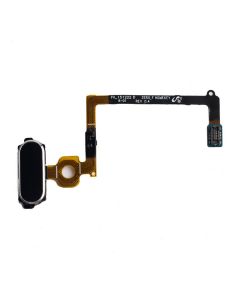 Samsung S6 Home Button with Flex Cable - Black