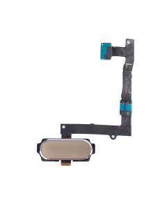 Samsung S6 Edge Plus Home Button with Flex Cable - Gold