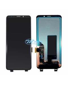 (Refurbished) Samsung S9 without Frame Replacement Part - Black