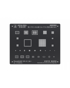 QianLi Reballing Black Stencil for iPhone 6S/6S Plus