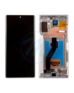 Samsung Note 10 Plus (with) Frame Replacement Part - Aura White