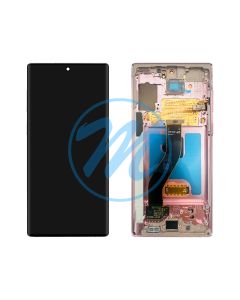 (Refurbished) Samsung Note 10 (with Frame) Replacement Part - Aura Pink