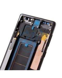 (Refurbished) Samsung Note 9 (with) Frame Replacement Part - Midnight Black