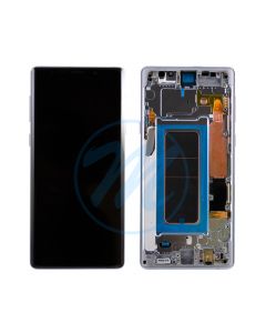 (Refurbished) Samsung Note 9 (with Frame) Replacement Part - Cloud Silver
