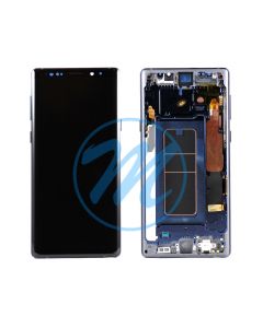 (Generic) Samsung Note 9 (with) Frame Replacement Part - Ocean Blue