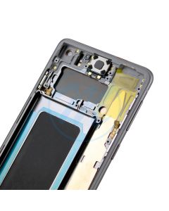 Samsung S10 with Frame Replacement Part - Prism Black (No Logo)