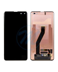 (Refurbished) Samsung S10 5G without Frame Replacement Part - Black