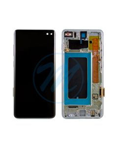 (Refurbished) Samsung S10 Plus (with Frame) Replacement Part - Prism Green
