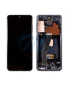 (Refurbished) Samsung S20 5G (with Frame) Replacement Part - Cosmic Black