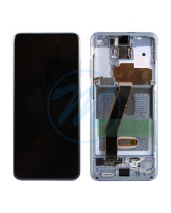 (Refurbished) Samsung S20 5G (with Frame) Replacement Part - Cloud Blue