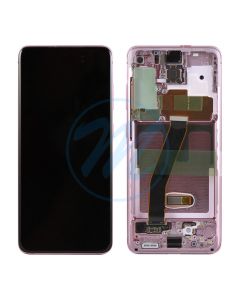 Samsung S20 5G (with Frame) Replacement Part - Cloud Pink