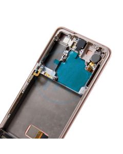 Samsung S21 5G (with Frame) Replacement Part - Phantom Pink