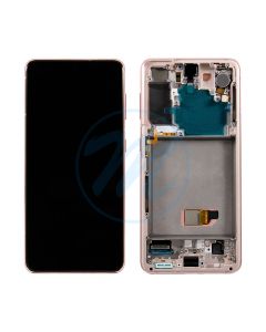 Samsung S21 5G (with Frame) Replacement Part - Phantom Pink